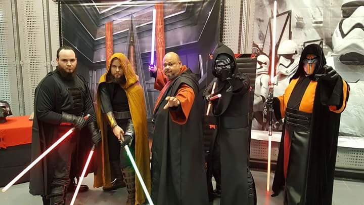 Kylo Ren cosplay from The Dark Empire costume group